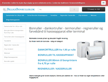 Tablet Screenshot of billigebonruller.dk